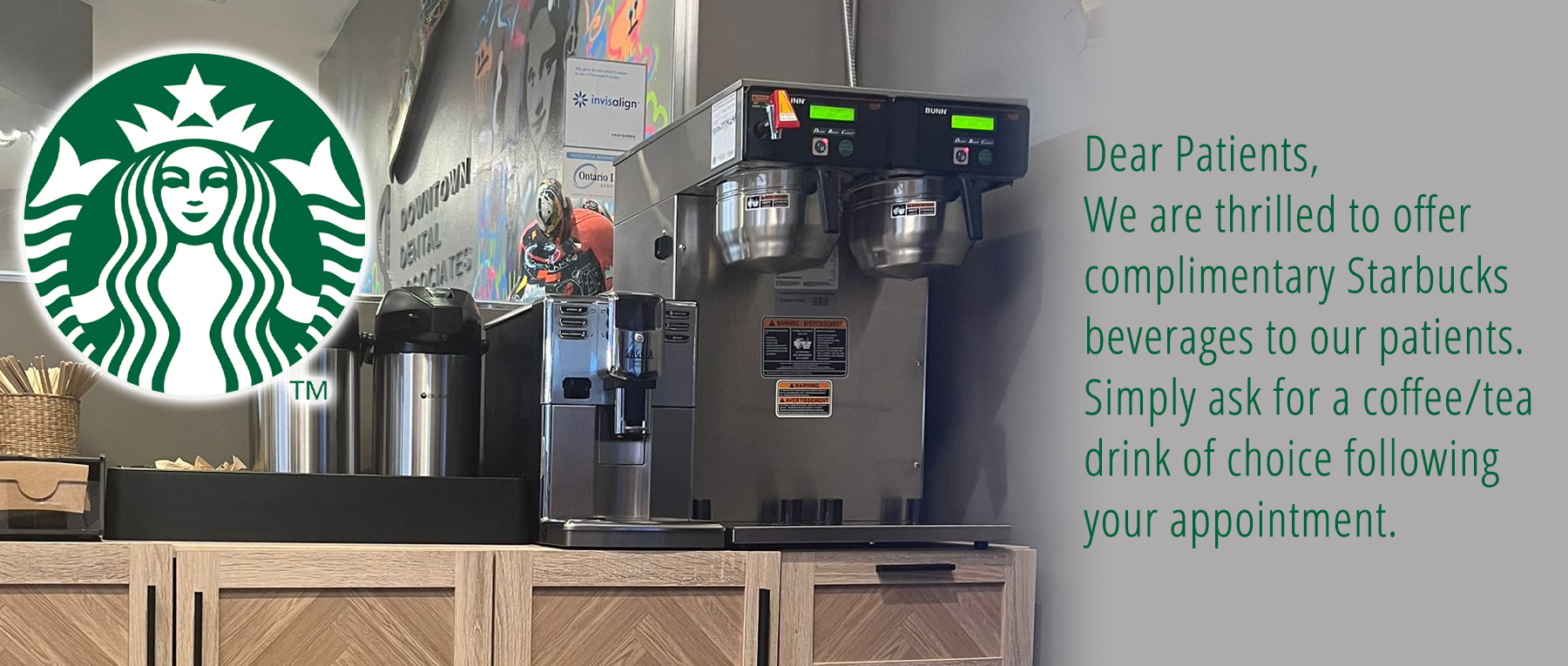 Starbucks - Complimentary Coffee